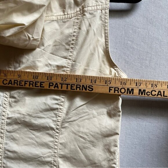 Jean Paul Freiheit 11 cotton full zip hoodie sleeveless vest Sz 6 - Picture 7 of 7